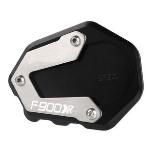 适用宝马F900XR F900R改装脚撑侧边撑支架防滑加宽加大底座垫配件