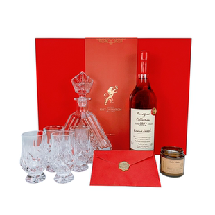 豪华礼盒·杜培龙雅文邑1980-1989法国进口白兰地生日年份酒礼物