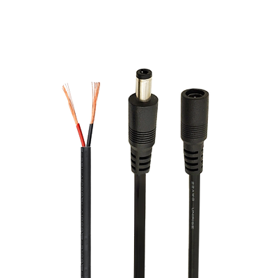 圆孔DC电源连接线公母头12v接头