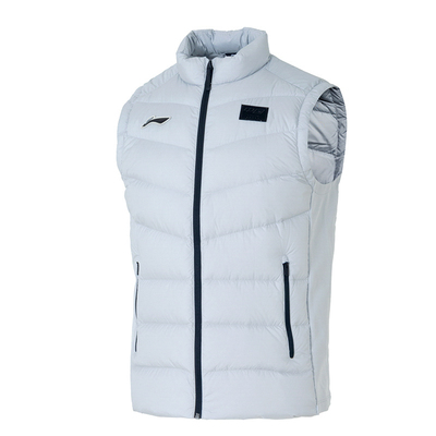 李宁羽毛球男装女装官方正品冬季新款运动服休闲保暖外套羽绒马甲