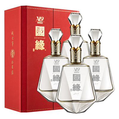 国缘V9清雅酱香52度500ml*4