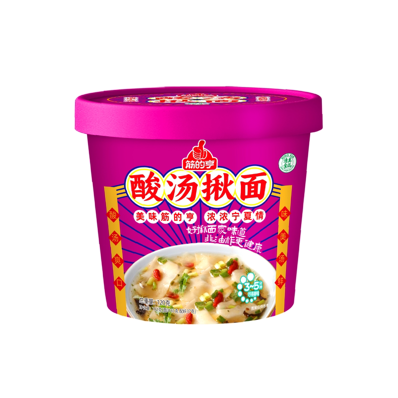 宁夏清真酸汤揪面片冲泡即食酸辣