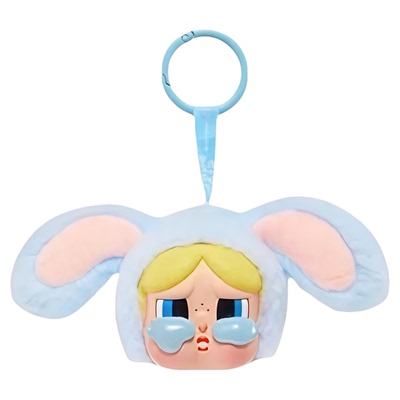 POPMART泡泡玛特 CRYBABY飞天小女警系列 毛绒挂件盲盒 2404-0096