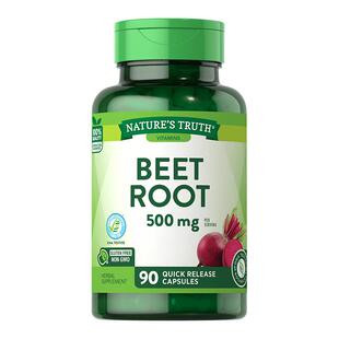 自然之珍美国甜菜根胶囊90粒成人补血养心增强耐力养血管