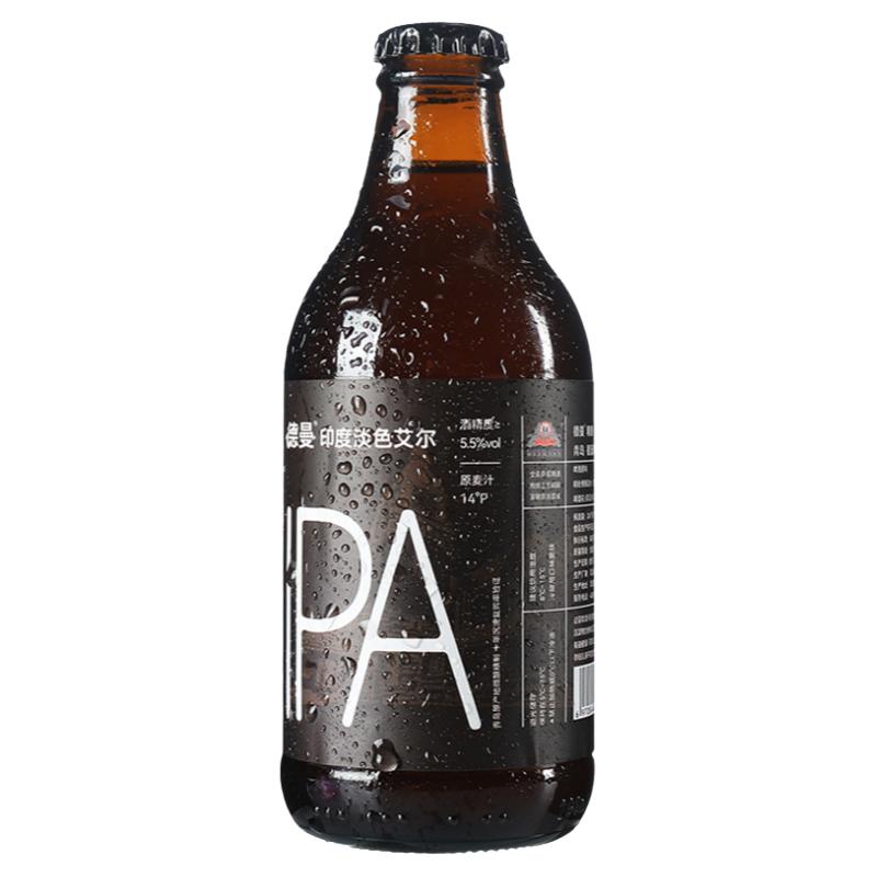 （中秋畅饮）青岛特产精酿原浆啤酒德曼IPA进口啤酒花整箱批发装
