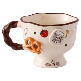 猫和老鼠陶瓷马克杯情侣杯一对礼盒装乔迁新婚伴手礼开学礼物杯子