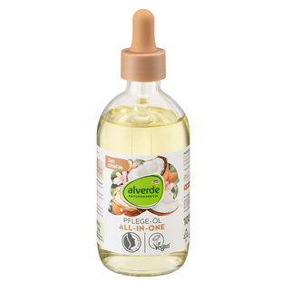 德国alverde艾薇德多效合一身体油天然有机精油椰子杏仁油滋养