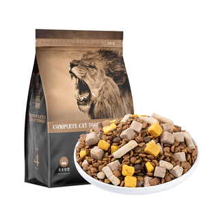 土猫猫粮成猫幼猫冻干20斤鲜肉营养10全价农村狸花流浪专用实惠装