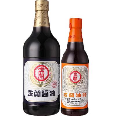 中国台湾金兰酱油1L+油膏590ml