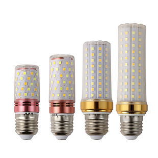 巨祥超亮led灯泡三色变光e27E14小螺口12W玉米灯蜡烛泡家用节能灯