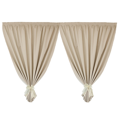 魔术贴窗帘纱帘免打孔安装