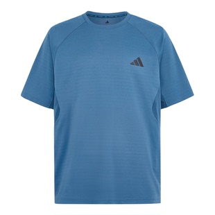 adidas阿迪达斯男子COOLSENSE日常训练运动短袖上衣T恤IA6096