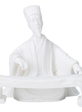 唐伯虎陆羽茶室会所禅意工艺摆件