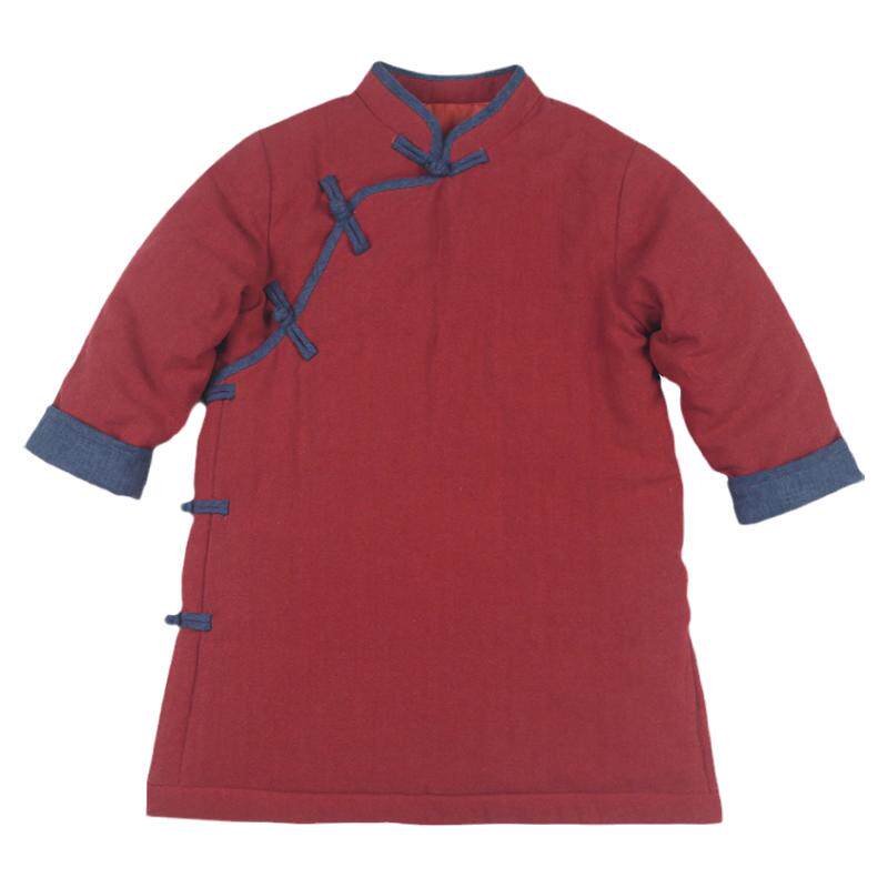 儿童加厚汉服棉袍拜年衣