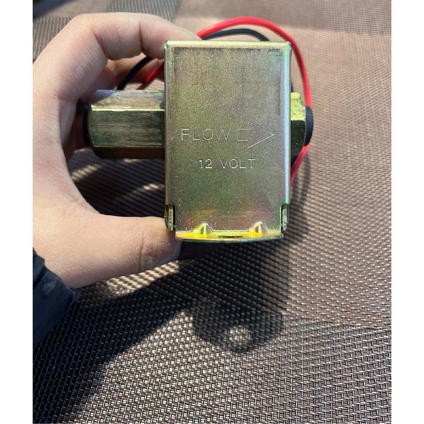 〔议价-可维修〕12V电磁阀 带线 还可以 没问题