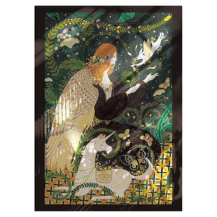 【拼图1000片】可诺拼丛林寓言分包进口蓝卡丝绒覆膜手工DIY装饰