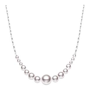 kevkev马君妍同款碎银子珍珠项链2024新款正品冬天配毛衣的项链