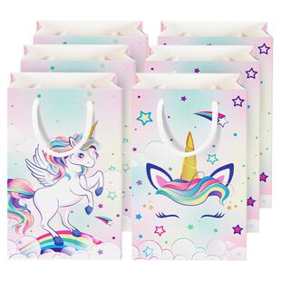 卡通礼品袋节日伴手礼礼物袋儿童节礼袋手提袋纸袋