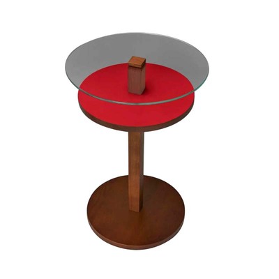 gaskafono实木双层边几