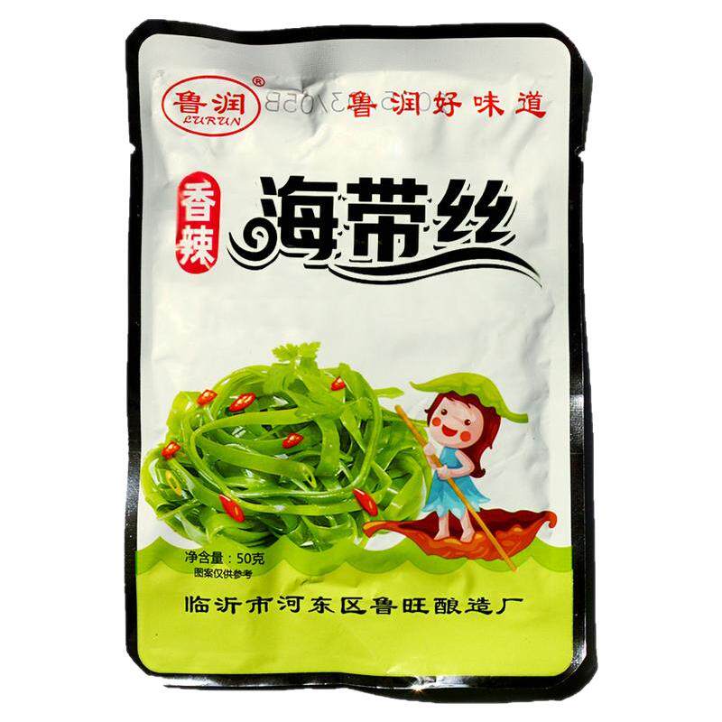 郑旺酱菜鲁润海带丝香辣开袋即食开胃下饭菜小咸菜新包装正品包邮