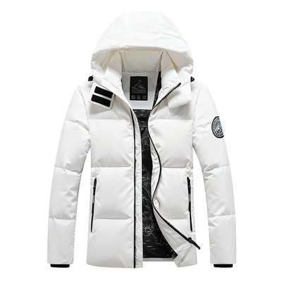 鸭鸭鹅绒加厚短款羽绒服