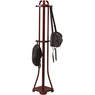 顺心家具实木客厅衣架落地衣帽架水曲柳家用大衣架挂衣架落地卧室