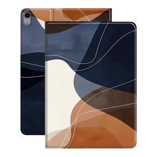 莫兰迪拼接适用iPad第十代/10.2/mini7/iPadPro2022款12.9/Air4/5油画复古简约平板保护套艺术生壳来图定制