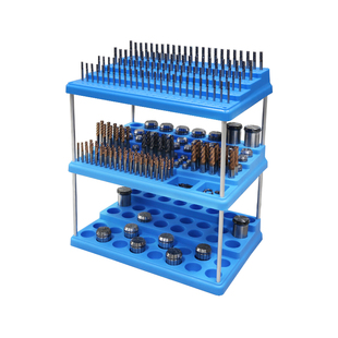 cnc数控刀具配件混合装铣刀收纳盒钻头丝锥er筒夹盒整理盒收纳架