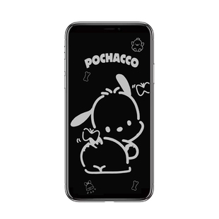 适用苹果17 Pro Max卡通息影膜16promax手机息屏膜iPhone14手机膜15Pro防爆膜13pro全屏钢化膜16plus潮影膜13