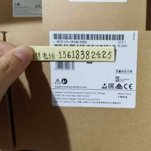 议价6ES7215-1BG40-0XB0西门子S7-1200 CPU 1215C紧凑型CPU现货出