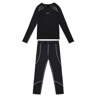 维动儿童紧身衣训练服男童秋冬季篮球足球打底运动健身服套装男孩