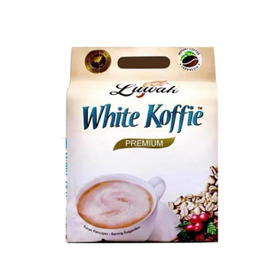 印尼白咖啡进口猫屎斯露哇条装luwak少糖低酸三合一速溶咖啡粉