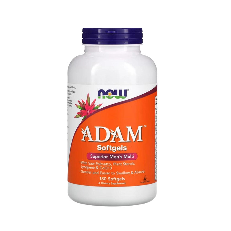 NOW FOODS诺奥男性ADAM女性EVE儿童多种综合复合维生素矿物质多维