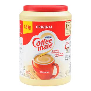 进口雀巢奶精咖啡伴侣植脂末奶油球奶茶醇香大包装1.5kg商用大桶