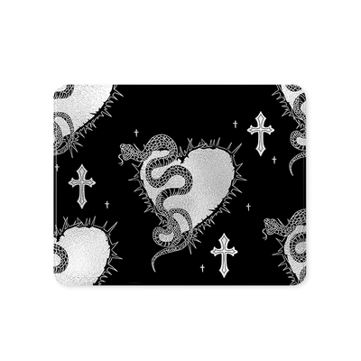 V-SION暗系小蛇硬质鼠标垫