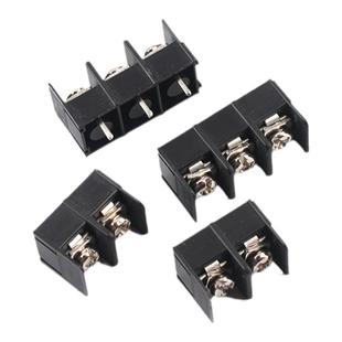 KF8500-2P/3P/4P接线端子 8.5mm间距 接线柱 黑色栅栏式 可拼接