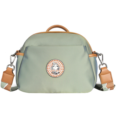 小众设计轻便尼龙宽带手提女包