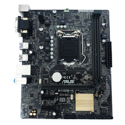 九九新华硕H110M-K/F 1151针 电脑主板 DDR4集显支持6/7代CPU