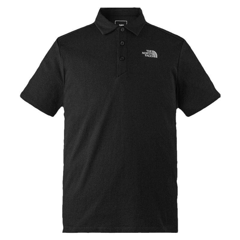 TheNorthFace北面Polo衫男款t恤北面短袖男士半袖纯棉上衣休闲衣