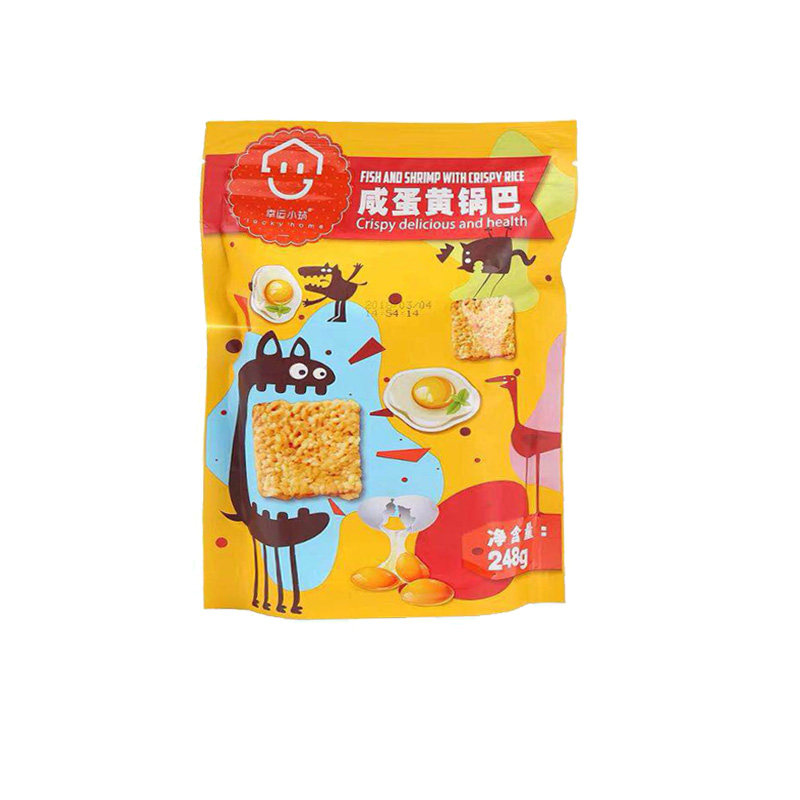幸运小筑咸蛋黄锅巴海苔肉松248g
