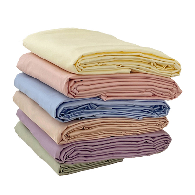 花花造梦纯色长绒棉贡缎被套