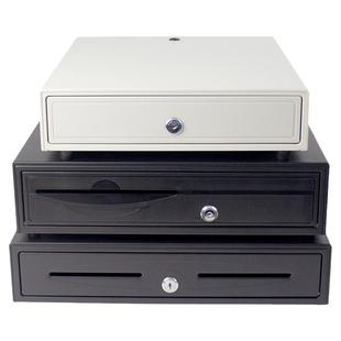 爱宝405五格三档钱箱收银箱超市收银盒子可独立用收款机钱箱带锁