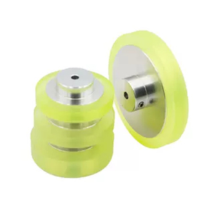 厂家自销 编码器专用同步轮子 硅胶型周长300MM 200MM 包胶计米轮