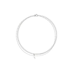 【王嘉尔同款】KVK X潜能系列自由组装原创设计双层叠戴中性项链