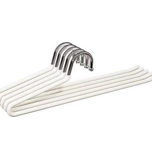 矮脖挂裤架专衣架裤夹防滑正向省空间加粗家用衣柜收纳鹅颈衣物