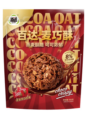 百达麦巧酥燕麦片休闲零食