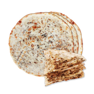 秋梅梅干菜饼干菜肉饼烤饼锅盔速食小吃冷冻品加热即食100g*5只装