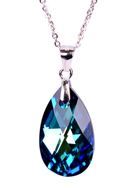 22mm奥地利水晶项链女韩国十字链