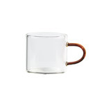 玻璃品茗杯子加厚耐热小茶杯带把杯功夫茶具家用喝茶耳杯茶碗套装