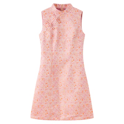 厅唐TINGTANG新中式旗袍连衣裙